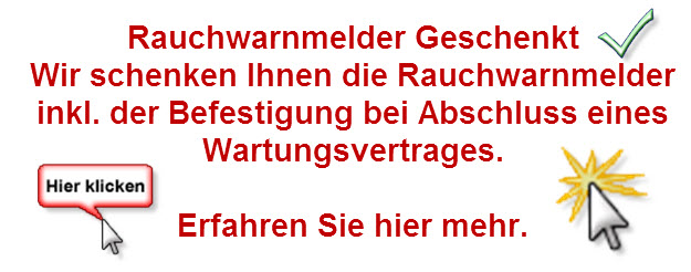 Rauchmelder geschenkt - Rauchmelder kostenlos
